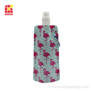 Couleur personnalisée Liquid Spout Packaging Sac Pouche avec logo SPOUT